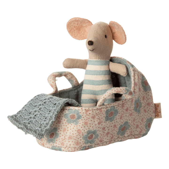 Carry Cot, Baby Mouse by Maileg - Maude Kids Decor