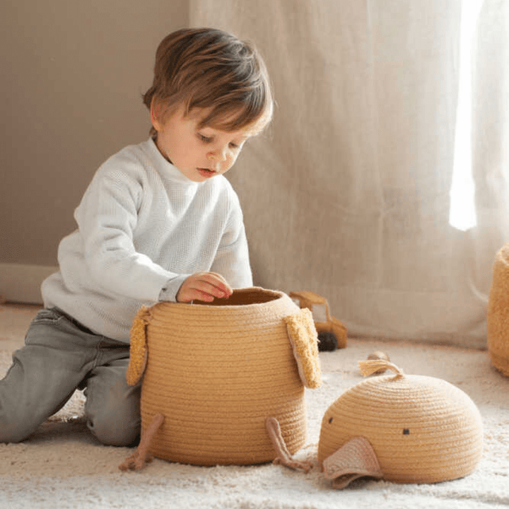 Chicken Storage Basket | Charlie by Lorena Canals - Maude Kids Decor