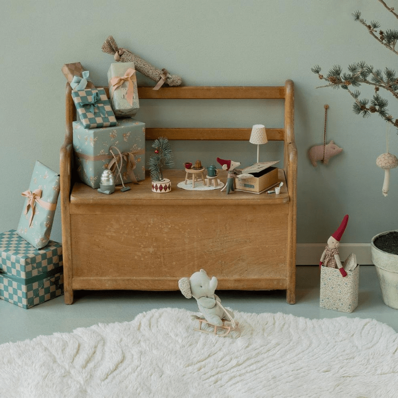 Christmas Mouse, Baby in Book by Maileg - Maude Kids Decor