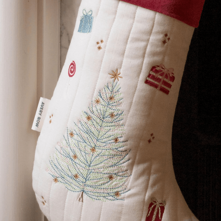 Christmas Stocking | Christmas Tree by Avery Row - Maude Kids Decor