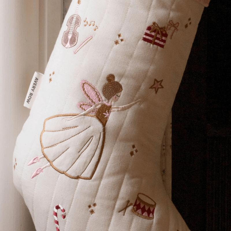 Christmas Stocking | Sugar Plum Fairy by Avery Row - Maude Kids Decor