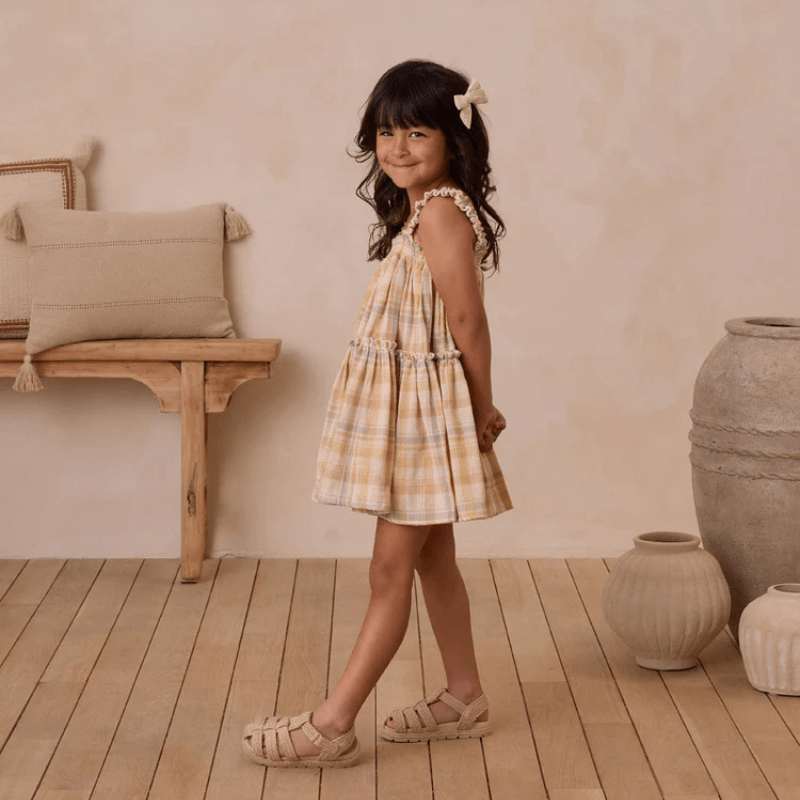 Cicily Dress | Pastel Plaid by Rylee &amp; Cru - Maude Kids Decor