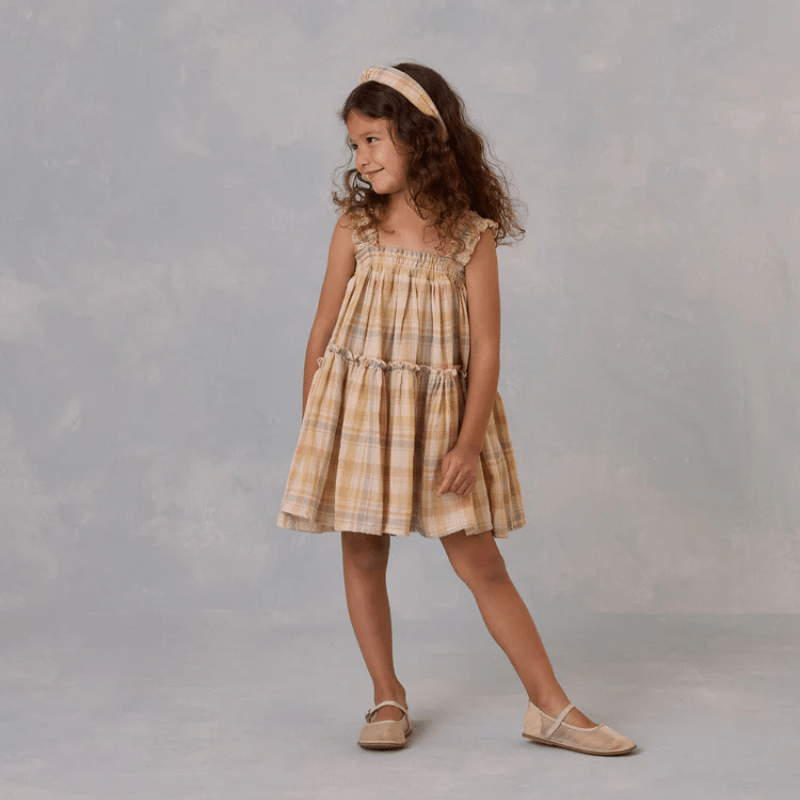 Cicily Dress | Pastel Plaid by Rylee &amp; Cru - Maude Kids Decor