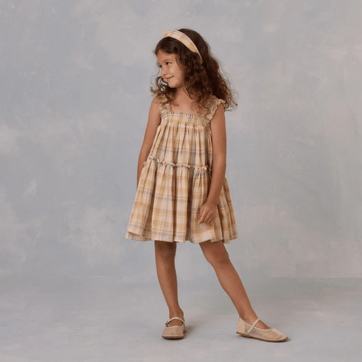 Cicily Dress | Pastel Plaid by Rylee &amp; Cru - Maude Kids Decor