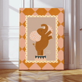 Circus Elephant Nursery Art Print by Kumo Art Prints - Maude Kids Decor