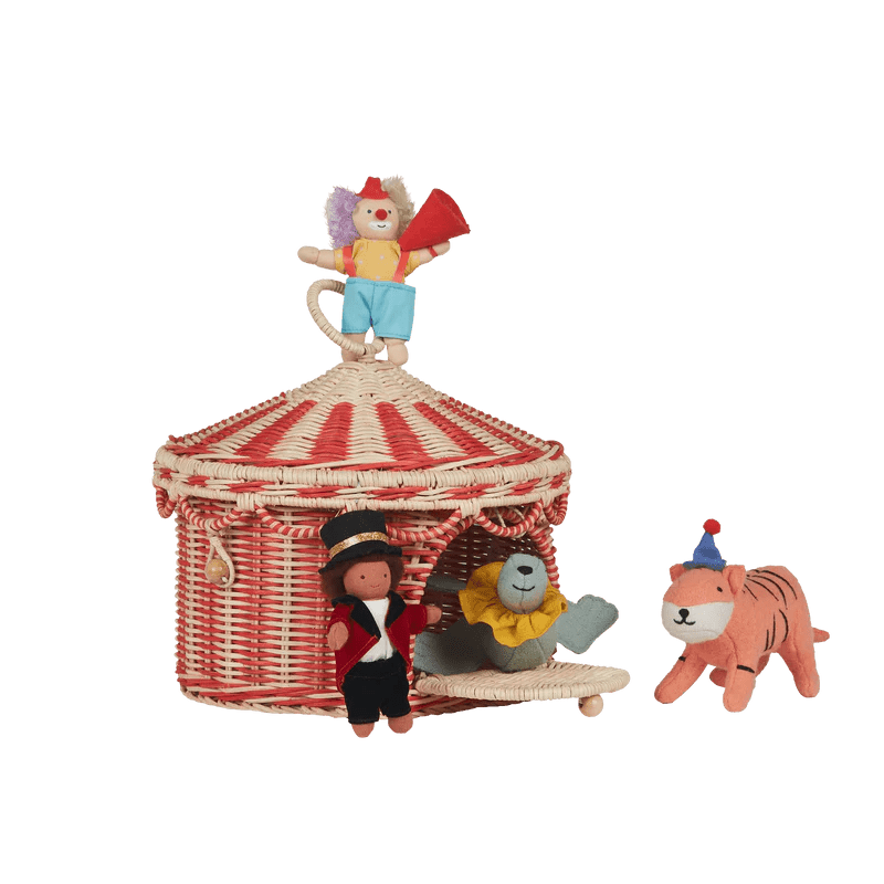 Circus Tent Basket by Olliella - Maude Kids Decor