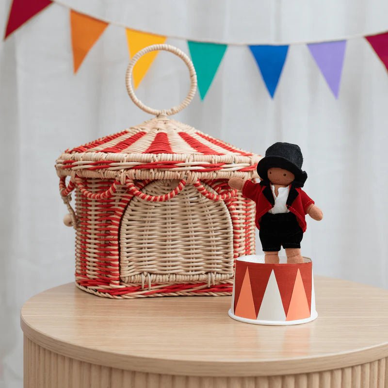 Circus Tent Basket by Olliella - Maude Kids Decor
