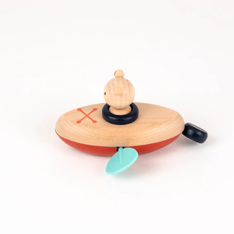 Clockwork Water Boat Bear by Egmont - Maude Kids Decor