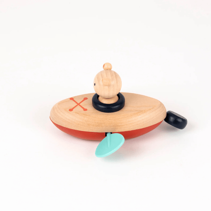 Clockwork Water Boat Bear by Egmont - Maude Kids Decor