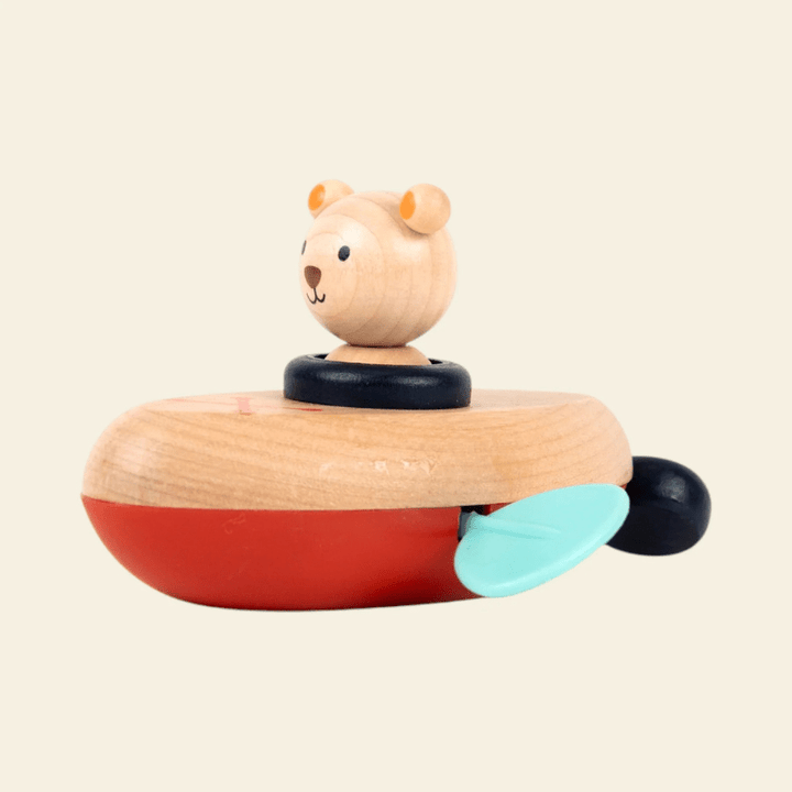 Clockwork Water Boat Bear by Egmont - Maude Kids Decor