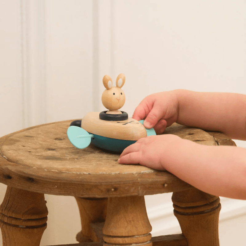 Clockwork Water Boat Rabbit by Egmont - Maude Kids Decor