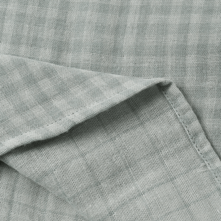 Collared Short Sleeve Shirt | Green Gingham by Rylee &amp; Cru - Maude Kids Decor