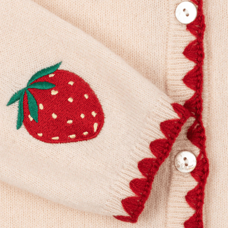 Collette Knit Cardigan | Buttercream by Konges Sløjd - Maude Kids Decor