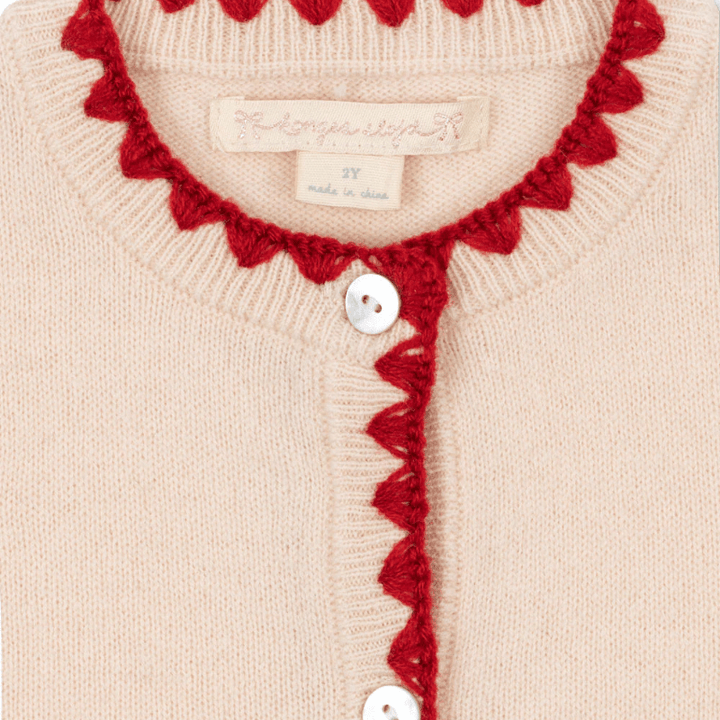 Collette Knit Cardigan | Buttercream by Konges Sløjd - Maude Kids Decor