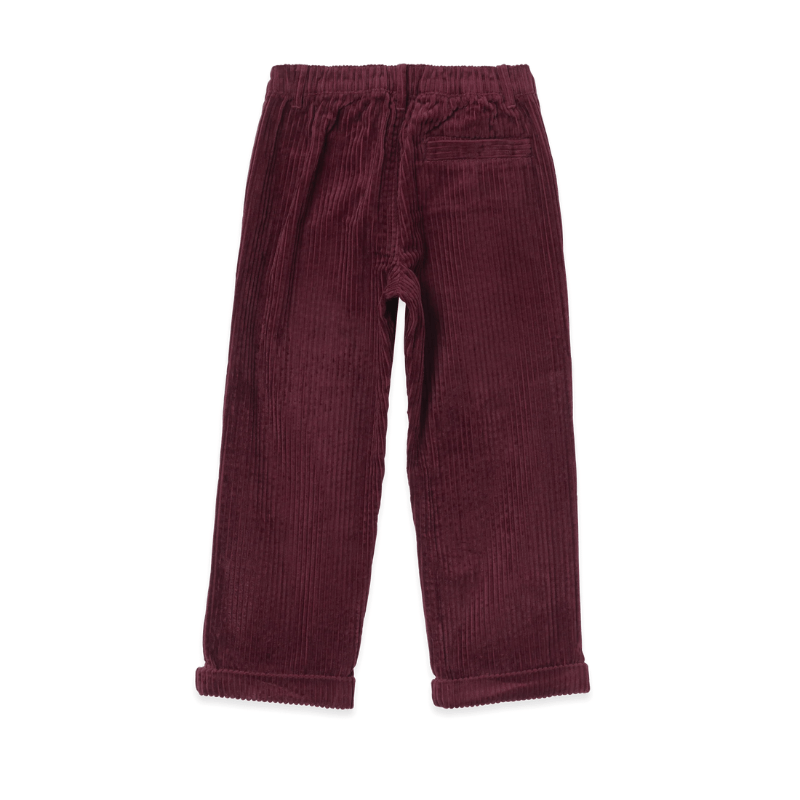 Corduroy Baby Trousers | Burgundy by Garbo &amp; Friends - Maude Kids Decor