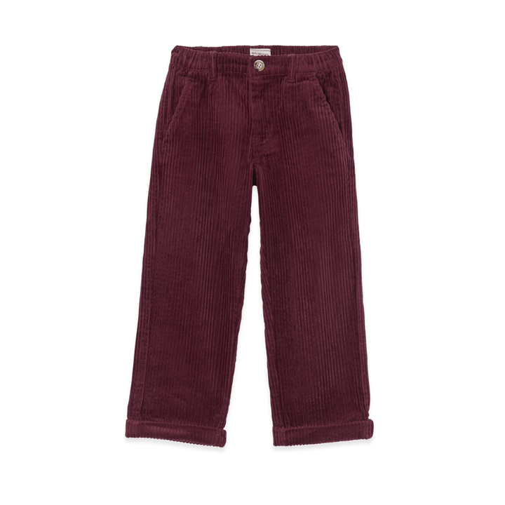 Corduroy Baby Trousers | Burgundy by Garbo &amp; Friends - Maude Kids Decor