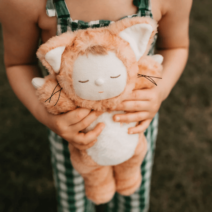 Cozy Dinkum Doll | Tabby Cat Jinx by Olliella - Maude Kids Decor