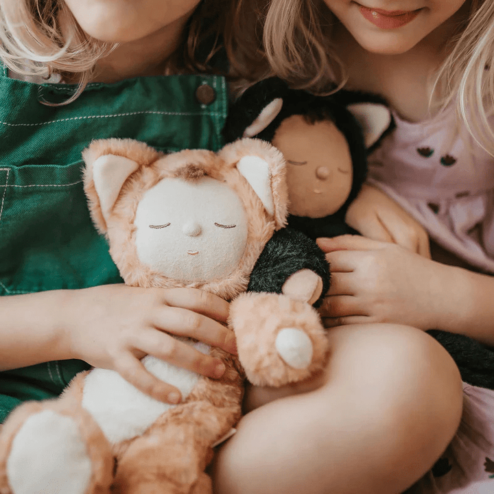 Cozy Dinkum Doll | Tabby Cat Jinx by Olliella - Maude Kids Decor