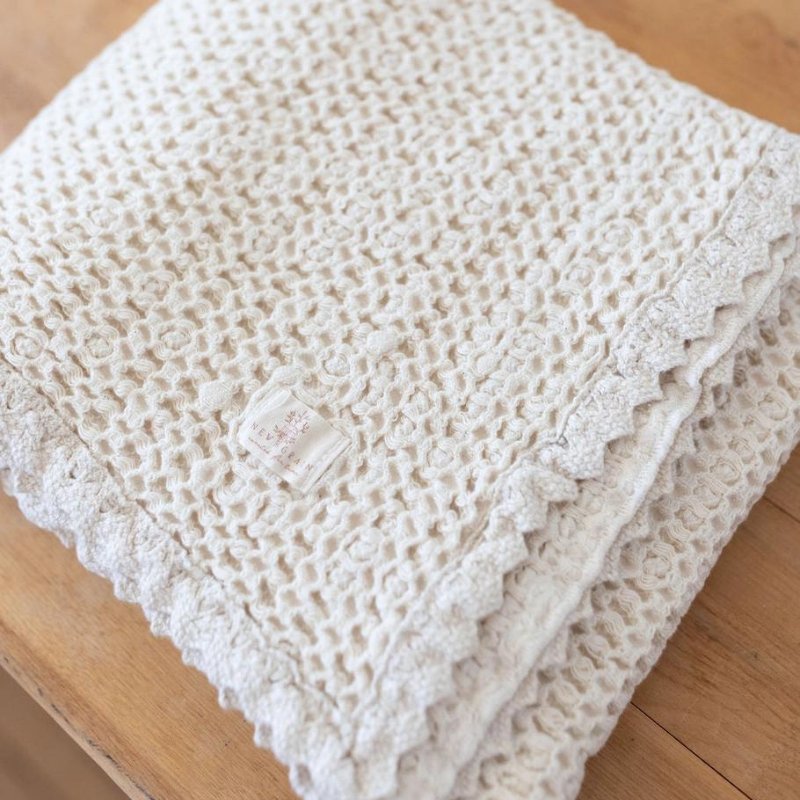 Cozy Waffle Blanket | Baby Size by New Grain - Maude Kids Decor