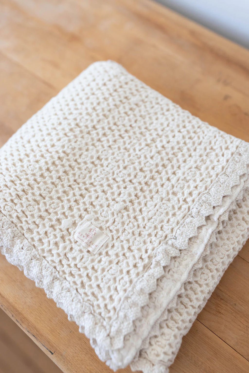 Cozy Waffle Blanket | Baby Size by New Grain - Maude Kids Decor