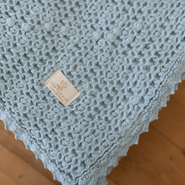 Cozy Waffle Blanket | Baby Size by New Grain - Maude Kids Decor