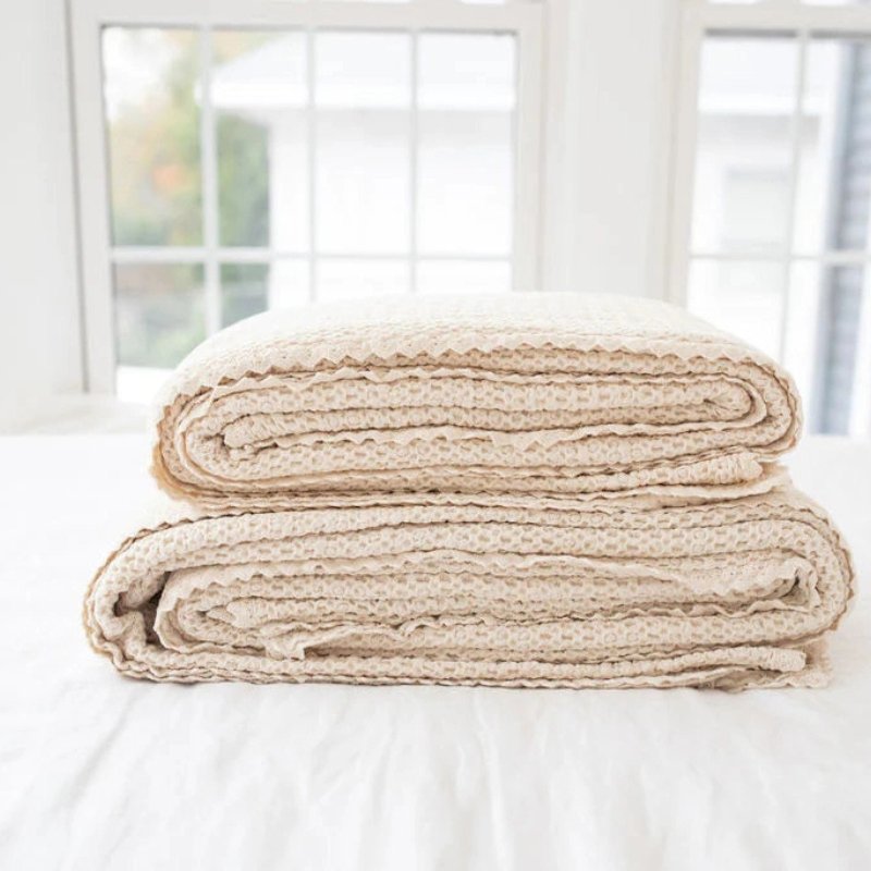 Cozy Waffle Blanket | Twin Size by New Grain - Maude Kids Decor