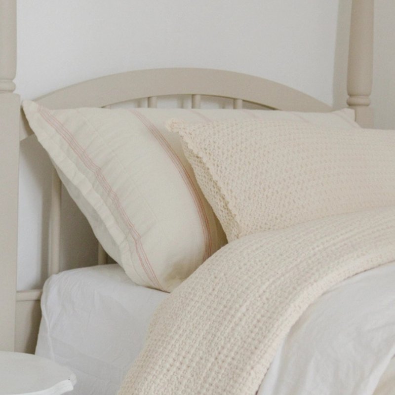 Cozy Waffle Pillowcase by New Grain - Maude Kids Decor