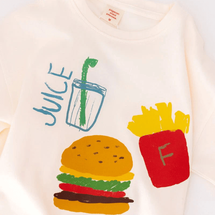 Crayon Cafe Tee by Pigeon Said Please - Maude Kids Decor