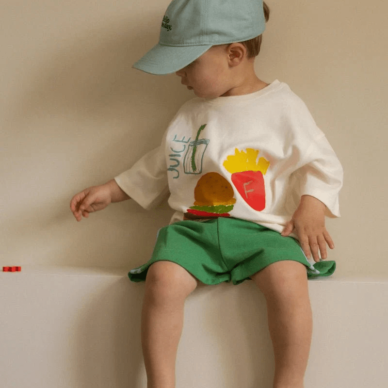Crayon Cafe Tee by Pigeon Said Please - Maude Kids Decor