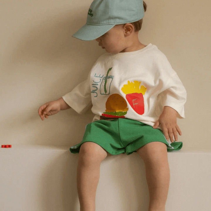 Crayon Cafe Tee by Pigeon Said Please - Maude Kids Decor