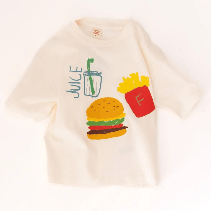 Crayon Cafe Tee by Pigeon Said Please - Maude Kids Decor