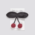 Crochet Hair Clip Cherries | Navy by Little Cotton Clothes - Maude Kids Decor
