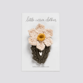 Crochet Hair Clip Daffodil by Little Cotton Clothes - Maude Kids Decor