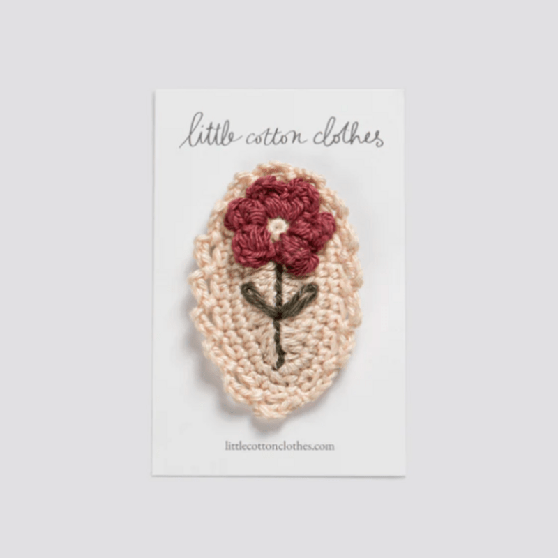 Crochet Hair Clip Dahlia by Little Cotton Clothes - Maude Kids Decor