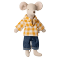 Dad Mouse in Checked Shirt by Maileg - Maude Kids Decor