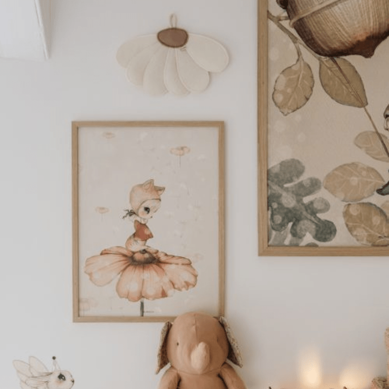 Daisy Wall Hanger by Bezisa - Maude Kids Decor