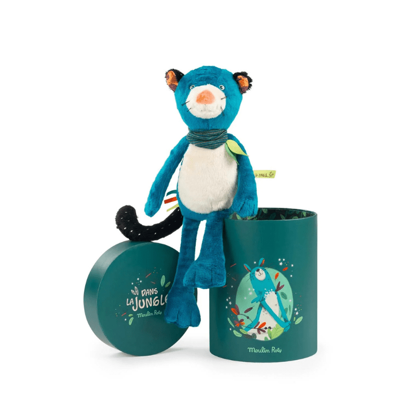 Dans la Jungle | Soft Toy in Box by Moulin Roty - Maude Kids Decor