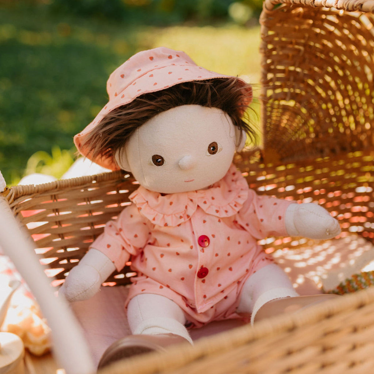 Dinkum Doll On the Go Outfit | Strawberry by Olliella - Maude Kids Decor