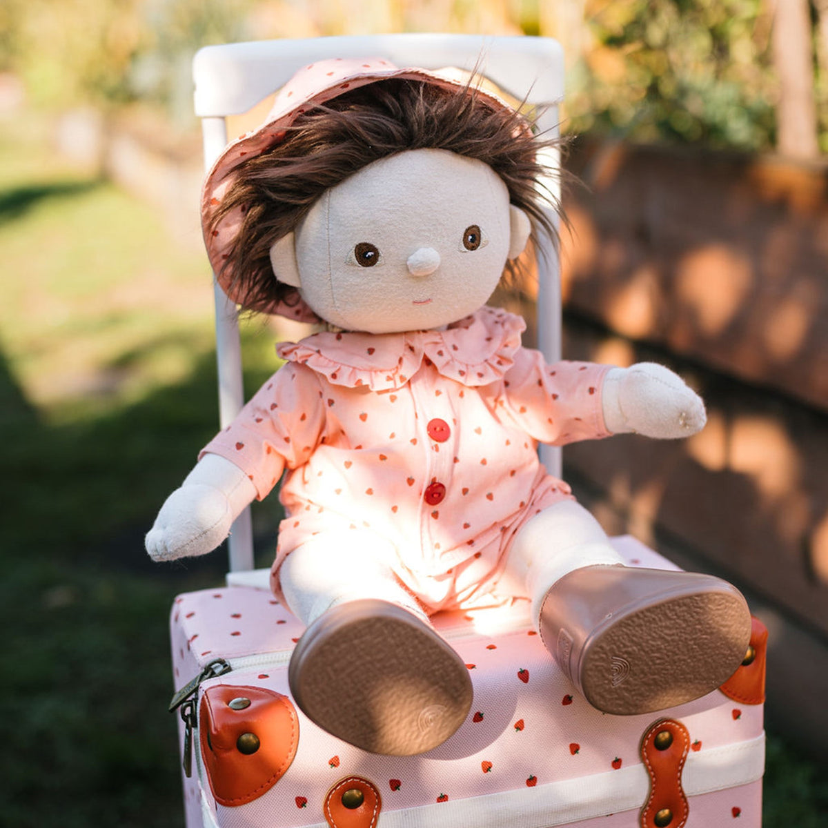 Dinkum Doll On the Go Outfit | Strawberry by Olliella - Maude Kids Decor