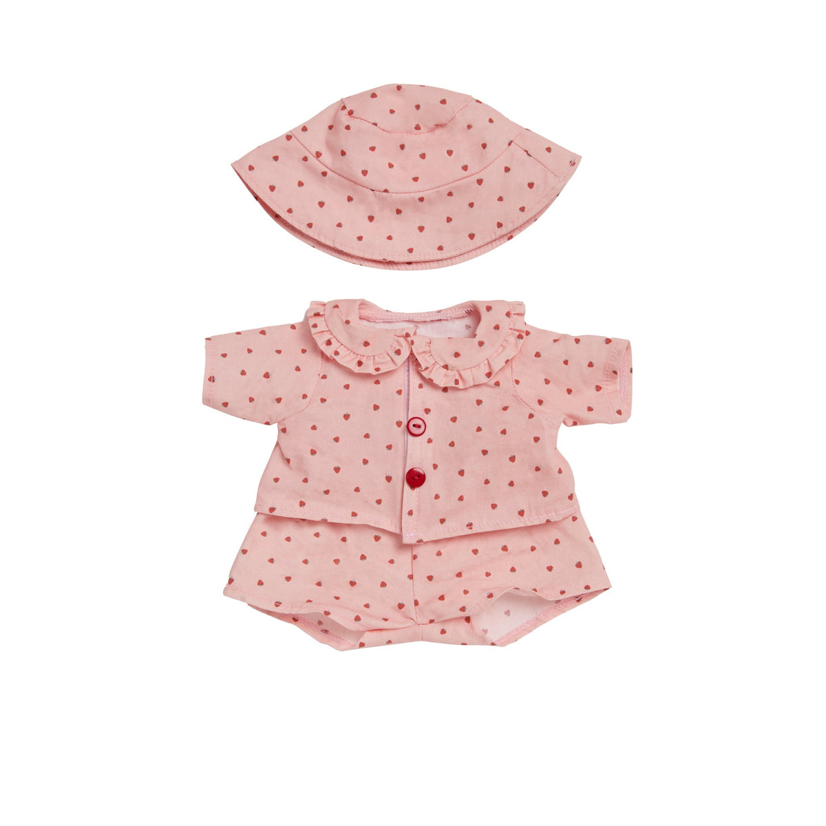 Dinkum Doll On the Go Outfit | Strawberry by Olliella - Maude Kids Decor