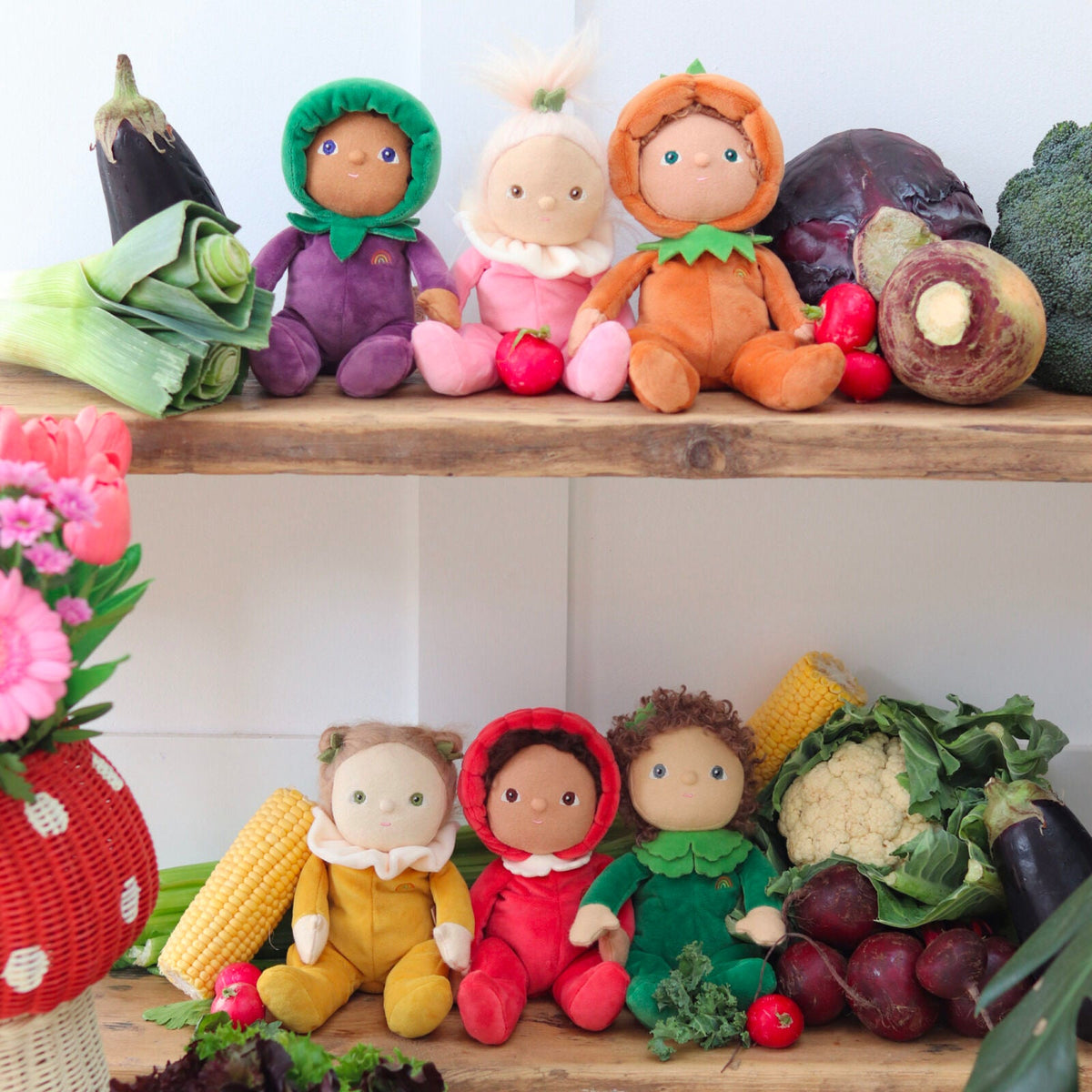 Dinky Dinkum Happy Harvest Dolls by Olliella - Maude Kids Decor