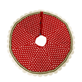 Dot Tree Skirt | Red by French Knot - Maude Kids Decor