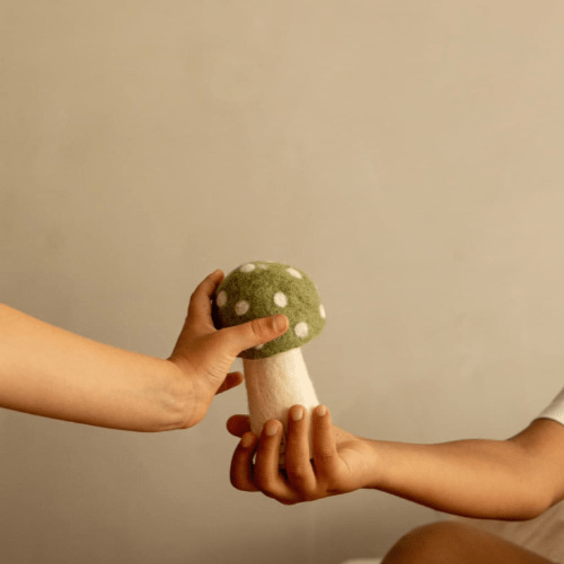Dotty Felt Mushroom by Muskhane - Maude Kids Decor