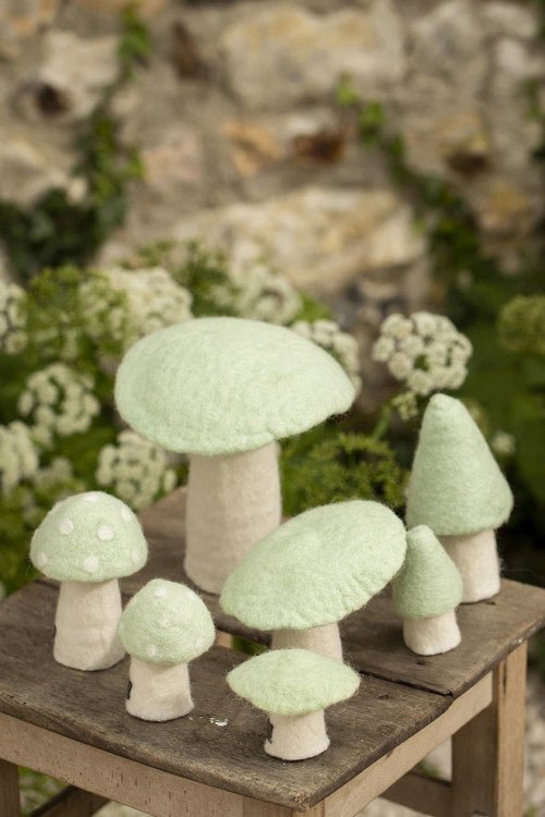 Dotty Felt Mushroom by Muskhane - Maude Kids Decor