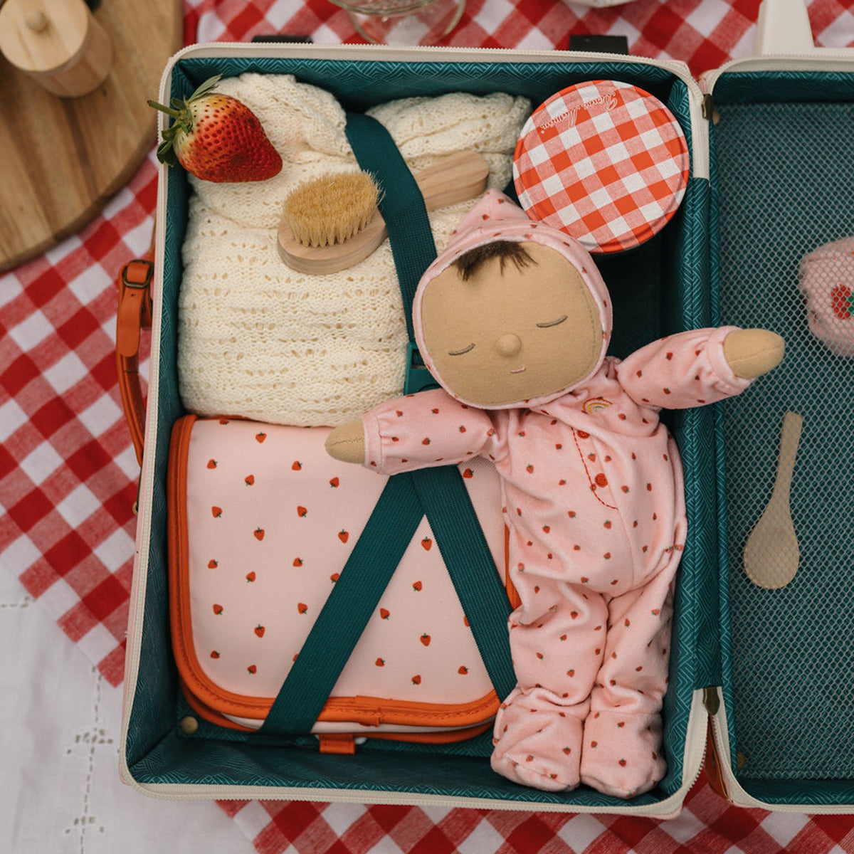 Dozy Dinkum Doll | Strawberry Pip by Olliella - Maude Kids Decor