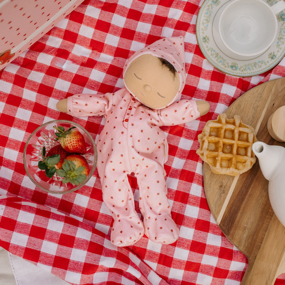 Dozy Dinkum Doll | Strawberry Pip by Olliella - Maude Kids Decor