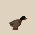 Duck Wooden Figurine | Male Stretched by HolzWald - Maude Kids Decor