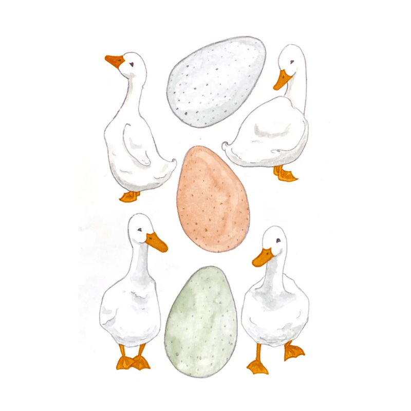 Easter Table Cut - Out Decoration Cards by Tall Hat Tales - Maude Kids Decor