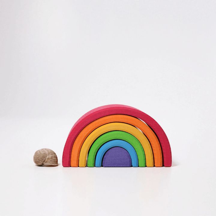 Element Rainbow Medium (6 pcs) by Grimms Spiel und Holz Design - Maude Kids Decor