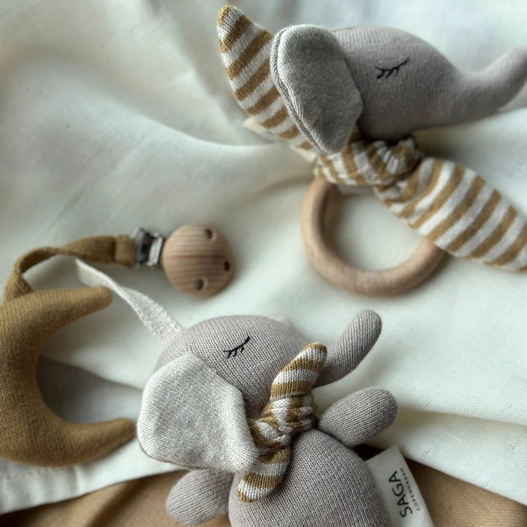 Elephant Teething Ring by Saga Copenhagen - Maude Kids Decor